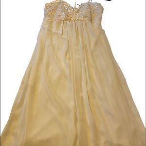 Maxi bridal/bridesmaid dress